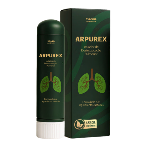ARPUREX - Inalador de Desintoxicação Pulmonar
