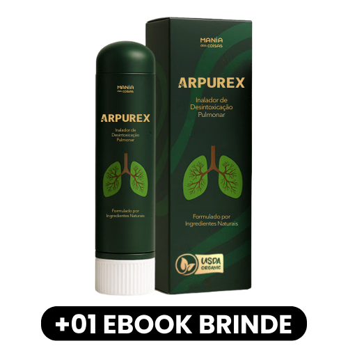 ARPUREX - Inalador de Desintoxicação Pulmonar