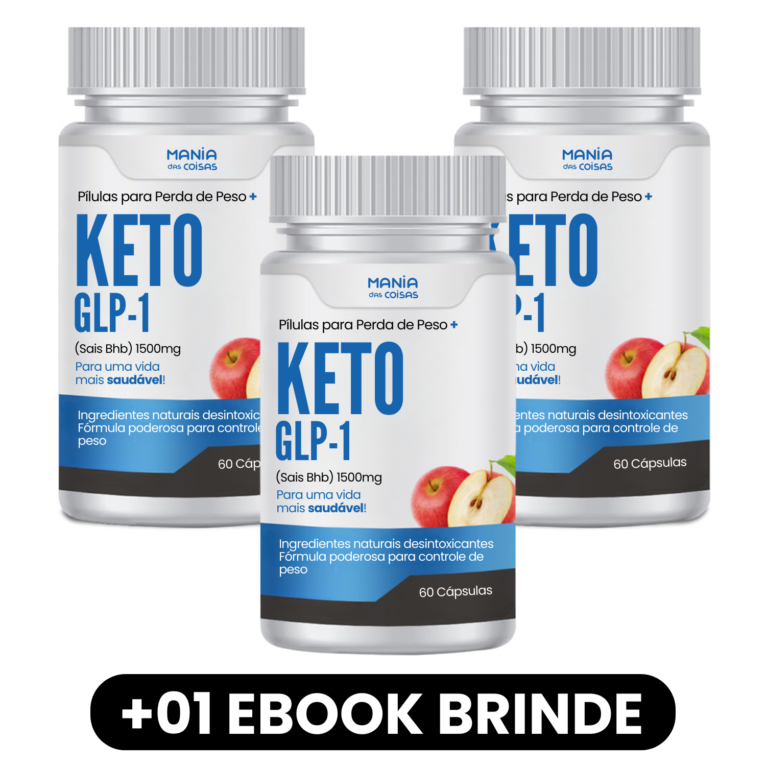 KETO - Pílulas para Perda de Peso