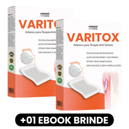 VARITOX - Adesivo para Terapia Anti Varizes