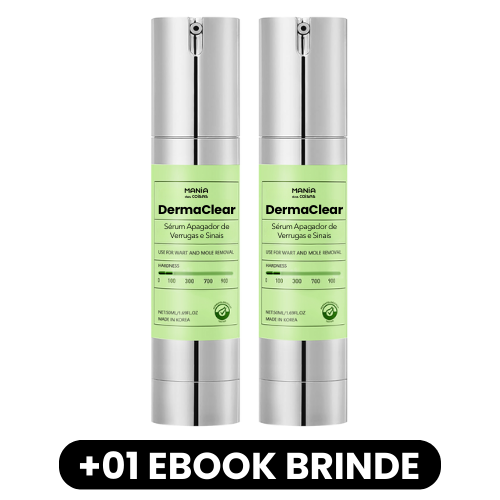 DermaClear - Sérum Apagador de Verrugas e Sinais