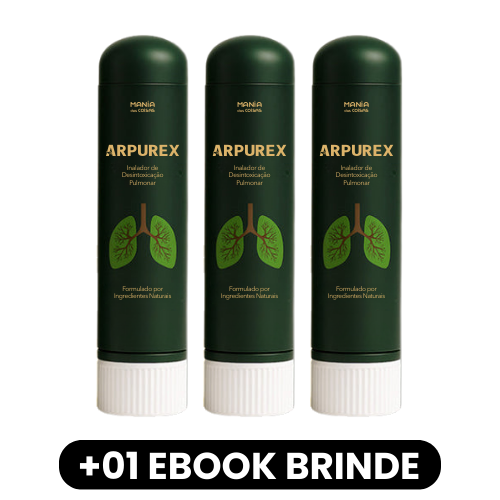 ARPUREX - Inalador de Desintoxicação Pulmonar