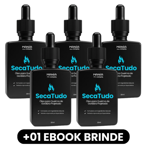 SecaTudo - Óleo para Queima de Gordura Projetado