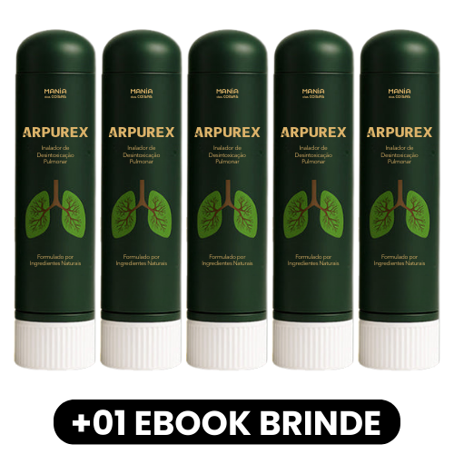 ARPUREX - Inalador de Desintoxicação Pulmonar