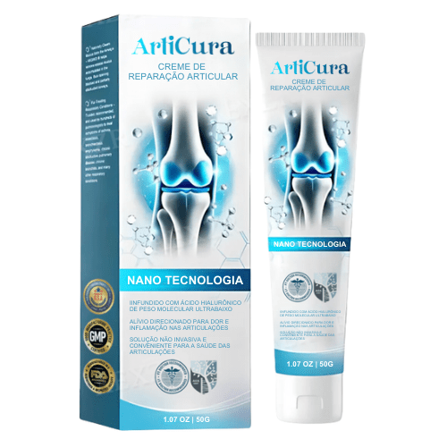 ArtiCura - Creme de Reparação Articular - Mania das CoisasArtiCura - Creme de Reparação ArticularMania das Coisas
