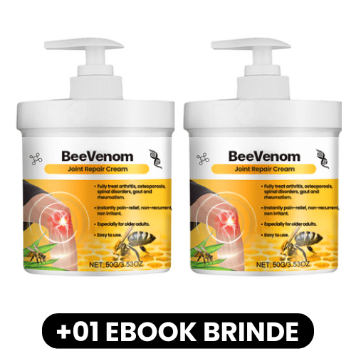 BeeVenom - Creme de Reparação de Articulações - Mania das CoisasBeeVenom - Creme de Reparação de ArticulaçõesMania das Coisas