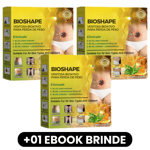 BioShape – Ventosa Bioativo para Perda de Peso - Mania das CoisasBioShape – Ventosa Bioativo para Perda de PesoMania das Coisas