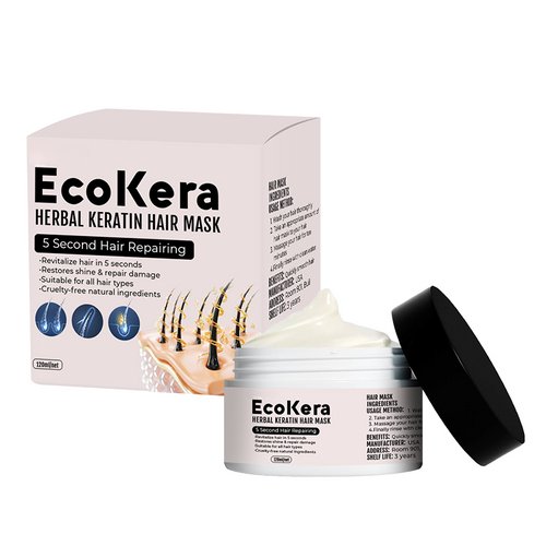 EcoKera - Máscara Capilar de Queratina - Mania das CoisasEcoKera - Máscara Capilar de QueratinaMania das Coisas