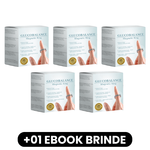 GlucoBalance - Anel Magnético - Mania das CoisasGlucoBalance - Anel MagnéticoMania das Coisas