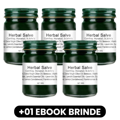 Herbal Salve - Creme Orgânico para Escultura Corporal - Mania das CoisasHerbal Salve - Creme Orgânico para Escultura CorporalMania das Coisas