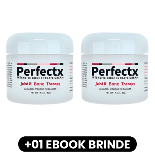 PERFECTX - Creme de Terapia Óssea - Mania das CoisasPERFECTX - Creme de Terapia ÓsseaMania das Coisas