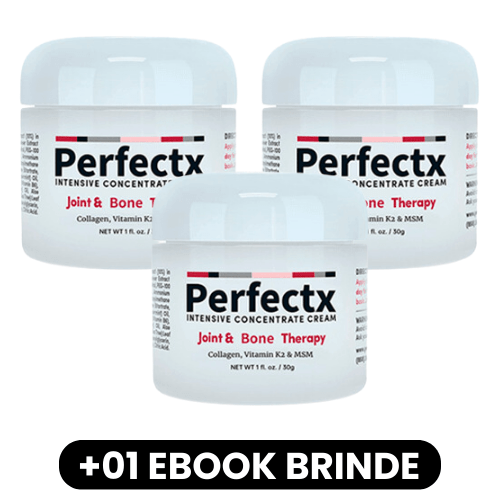 PERFECTX - Creme de Terapia Óssea - Mania das CoisasPERFECTX - Creme de Terapia ÓsseaMania das Coisas